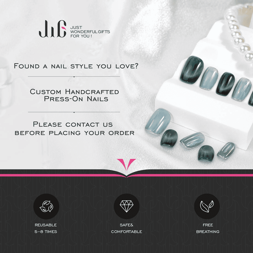 Custom Handmade press on nails